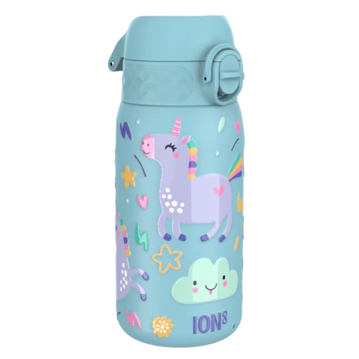 Butelka ION8 Single Wall I8SS400PBUNI (MR) Unicorns (Alaskan Blue)