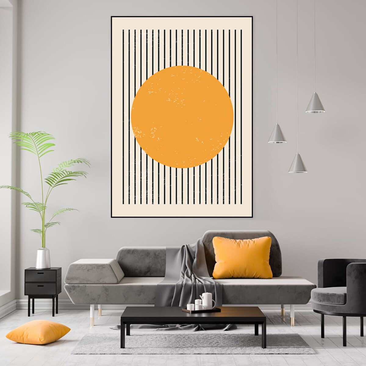 plakat geometric shape no 1 50x70 cm