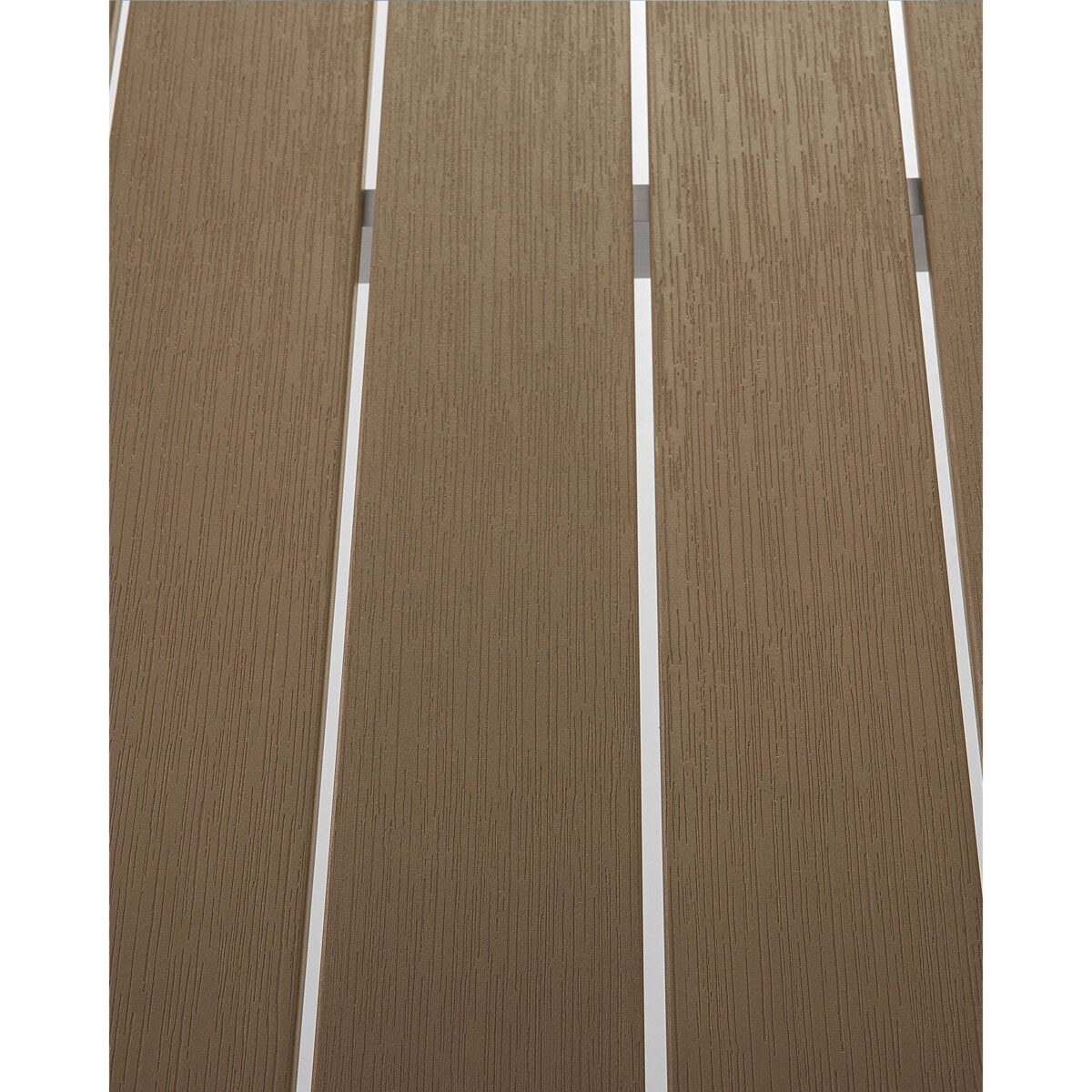 Zestaw 6 krzeseł ogrodowych brązowy VERNIO