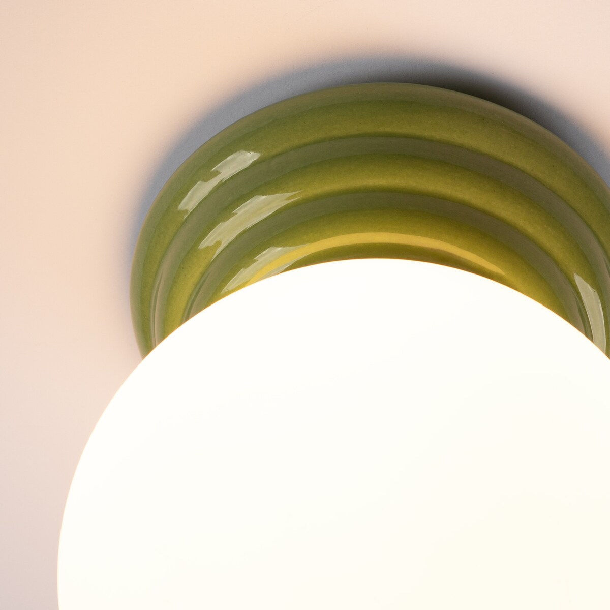 Plafon ZORI zielony IP44