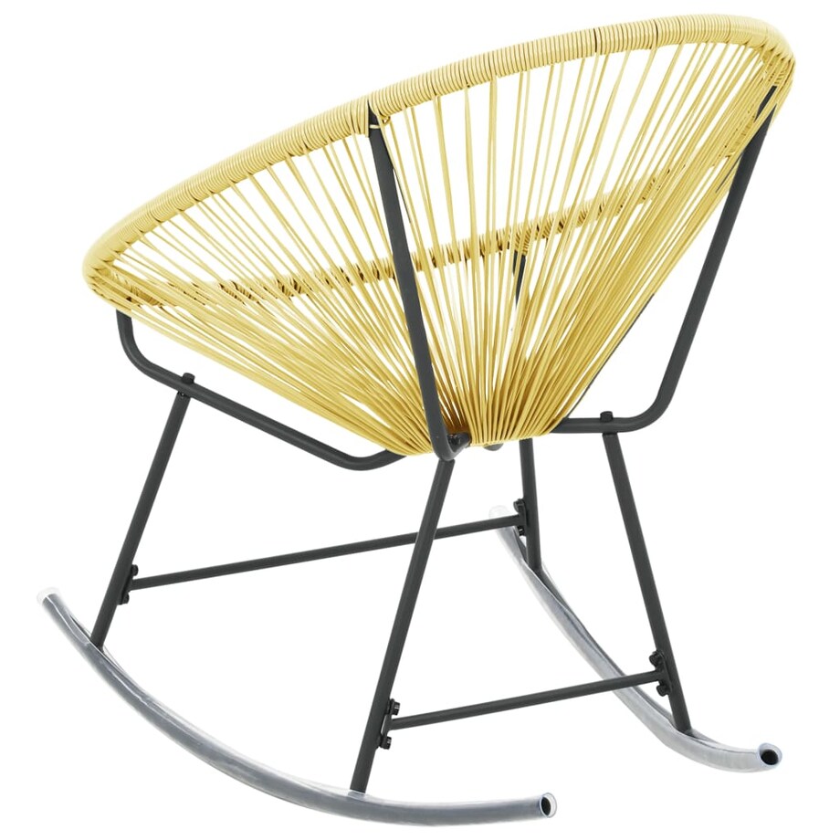 vidaXL Krzesło ogrodowe Acapulco, rattan PE, beżowe