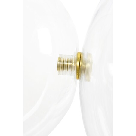 Designerska lampa wisząca Capri LED 70W 3000K przezroczysta złota