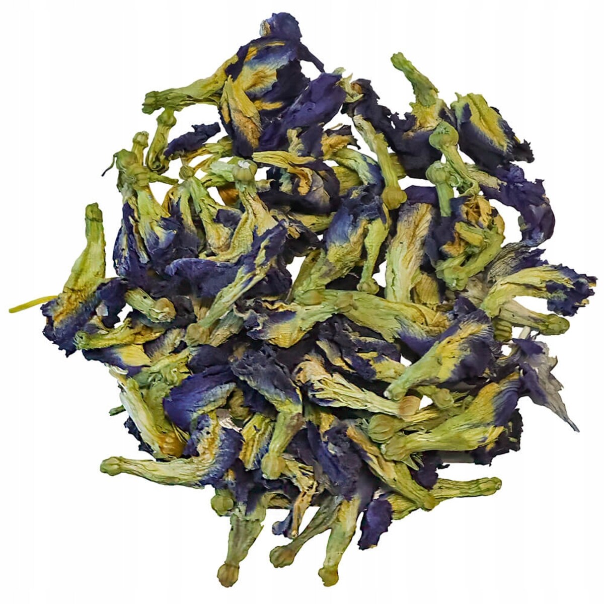 HERBATA NIEBIESKA BLUE TEA - Butterfly Pea Tea napar kwiaty klitorii ternateńskiej - Doskonała na ciepło, jako mrożona herbata lub naturalny barwnik do napojów i wypieków