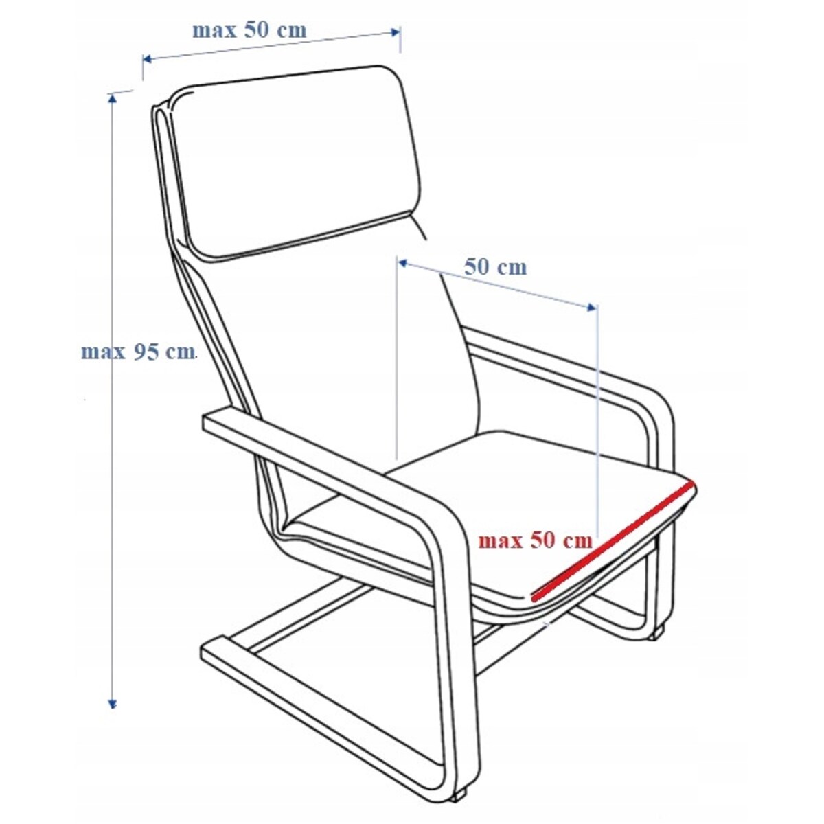 Pokrowiec Na Fotel Finka Kakaowy Brąz Welur Elastyczny
