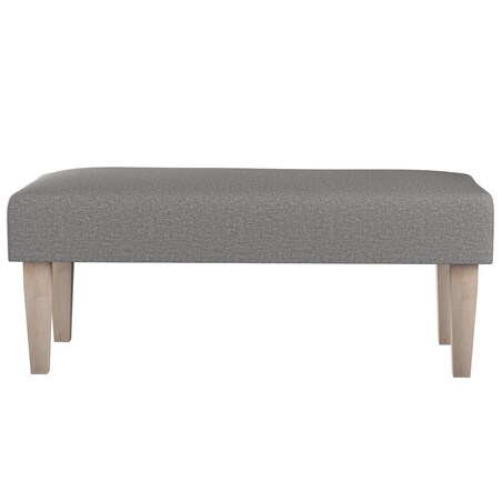 Ławka, szary, 100 x 40 x 40 cm, Edinburgh