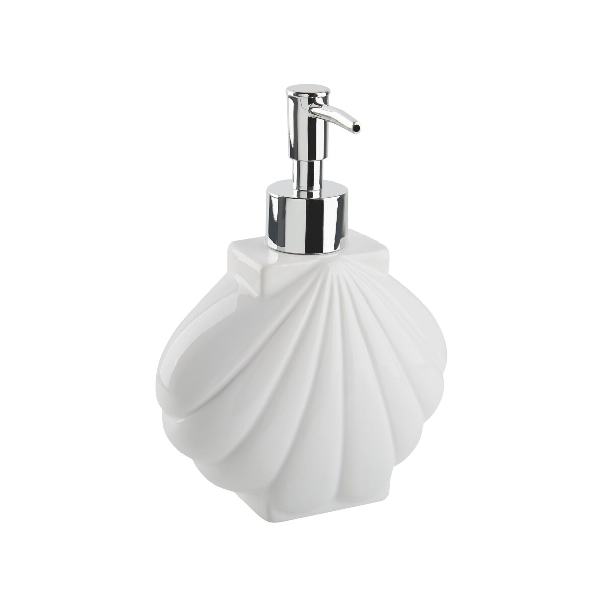 Zestaw akcesoriów łazienkowych 3 elementy SHELL Ceramika Biały