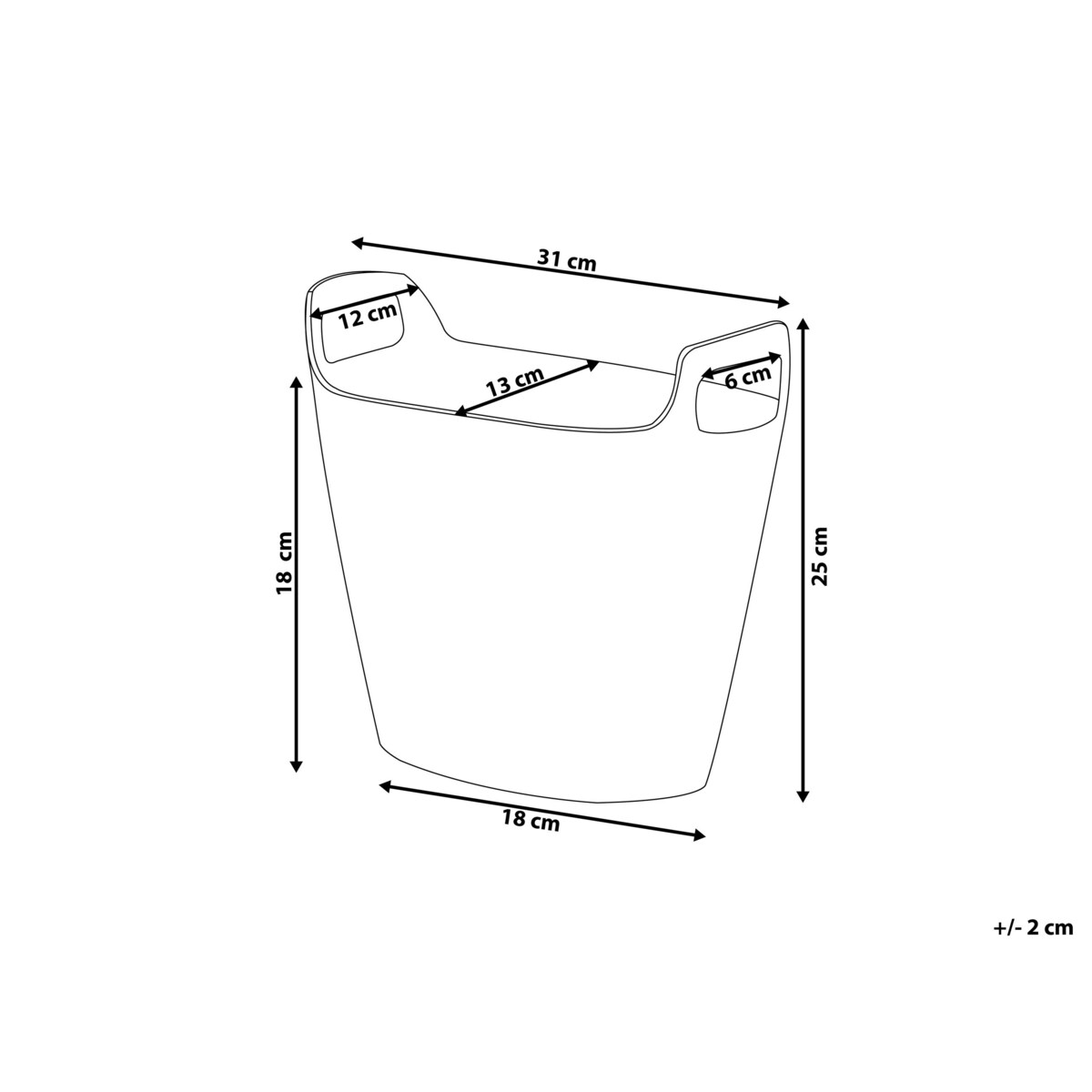 Pojemnik na lód metalowy złoty SUNBAT