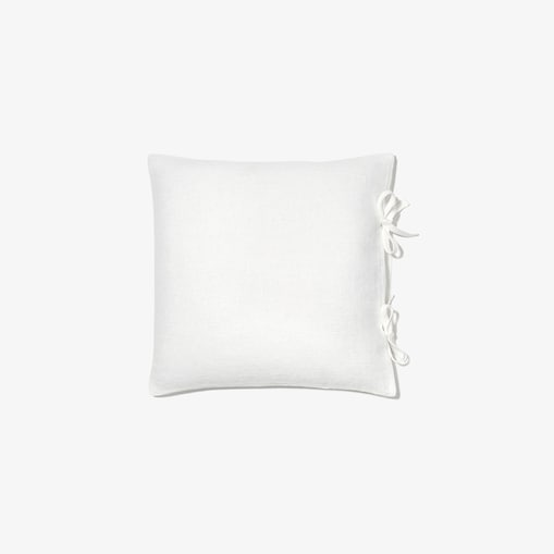 Poszewka lniana 40x40 biała