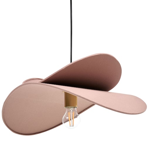 Lampa wisząca MASCOTA Len Jasnobrązowy