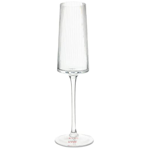 KARE kieliszek do szampana RIFFLE 215 ml transparentny