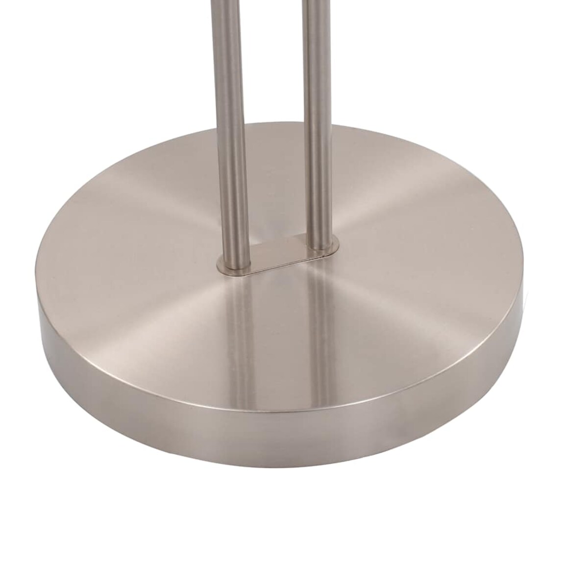 vidaXL Lampa stojąca, 18 W, srebrna, 180 cm, przyciemniana