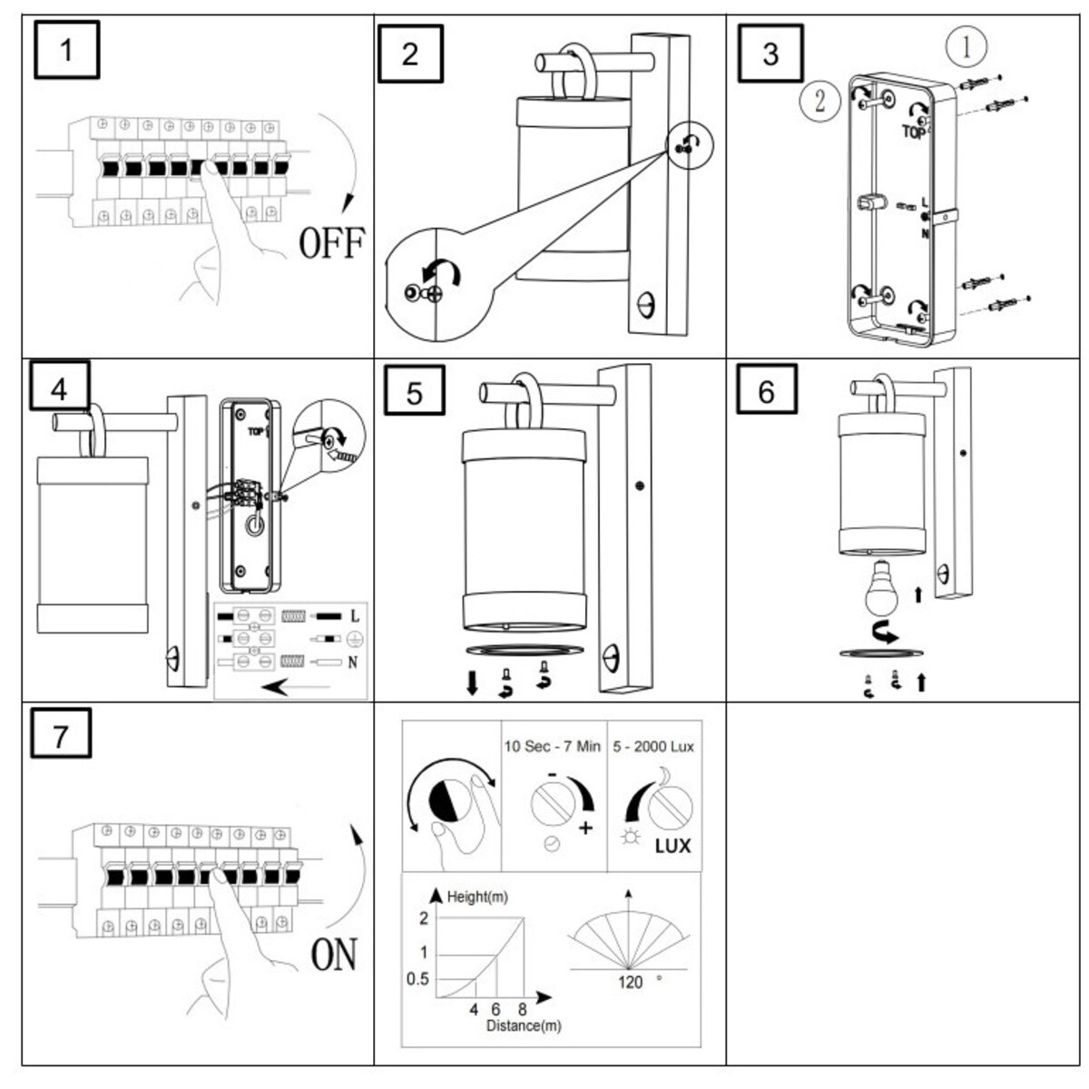 Industrialna LAMPA elewacyjna SAMBESI  204169124 Trio ogrodowa OPRAWA ścienna latarenka outoor IP44 miedziana przezroczysta