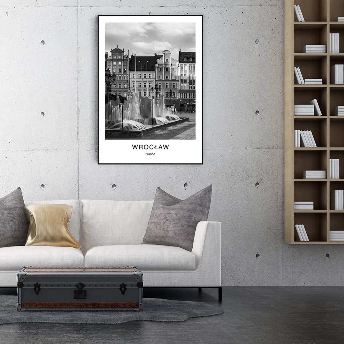 plakat wrocław 2 30x40 cm