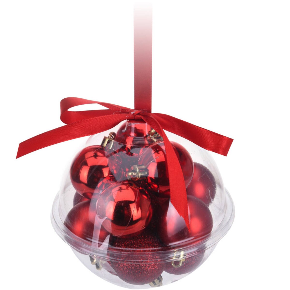 Bombki choinkowe, 14 sztuk, Ø 4 cm