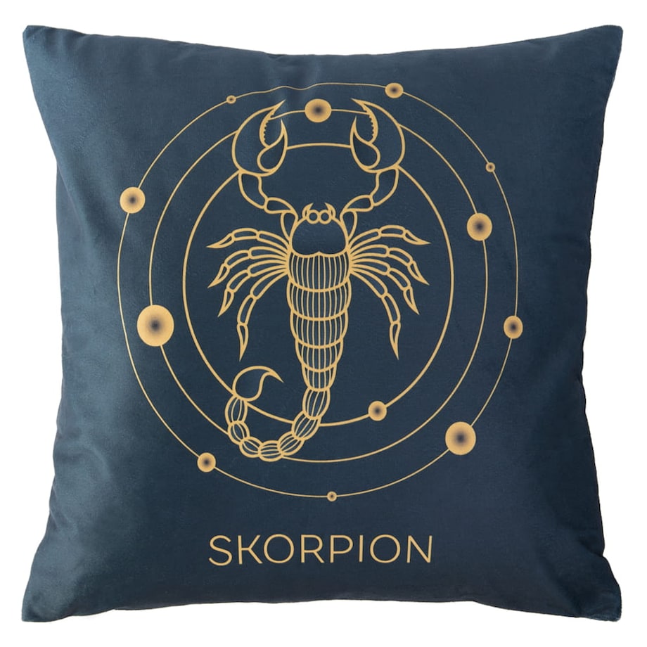 Poszewka dekoracyjna 40x40 Znak zodiaku Skorpion