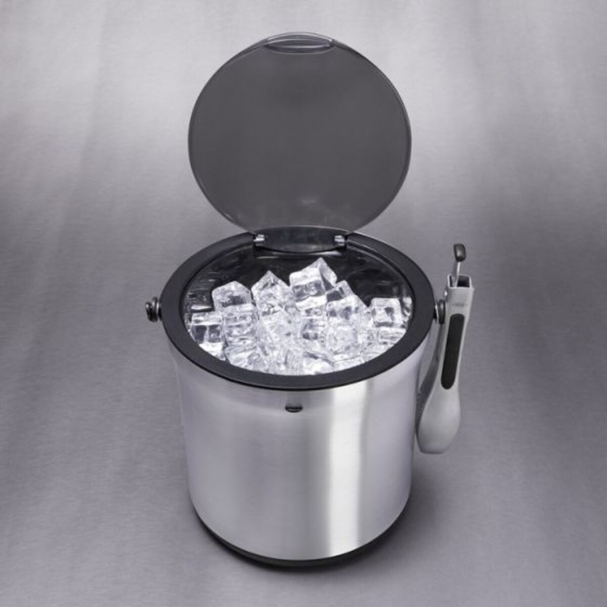 Wiaderko na lód ze szczypcami Steel Good Grips Oxo