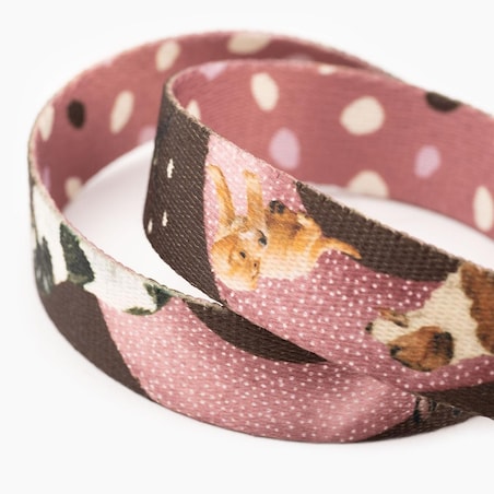 Szelki dla psa lub kota typu guard "Dobry, taki nie za słodki" - Szerokość taśmy: 20mm, Rozmiar: XS