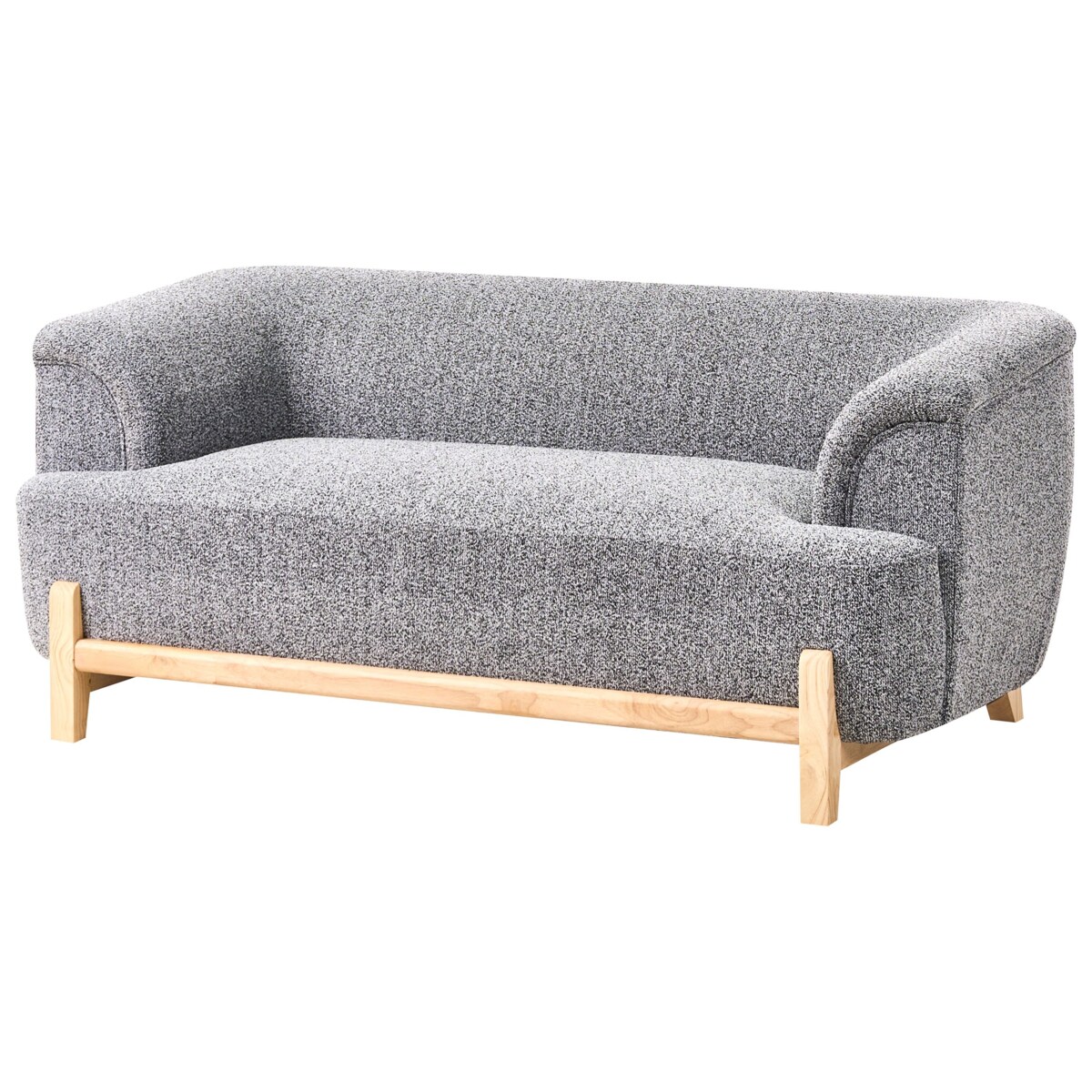 Sofa dla 2 osób ALNOR Ciemnoszary
