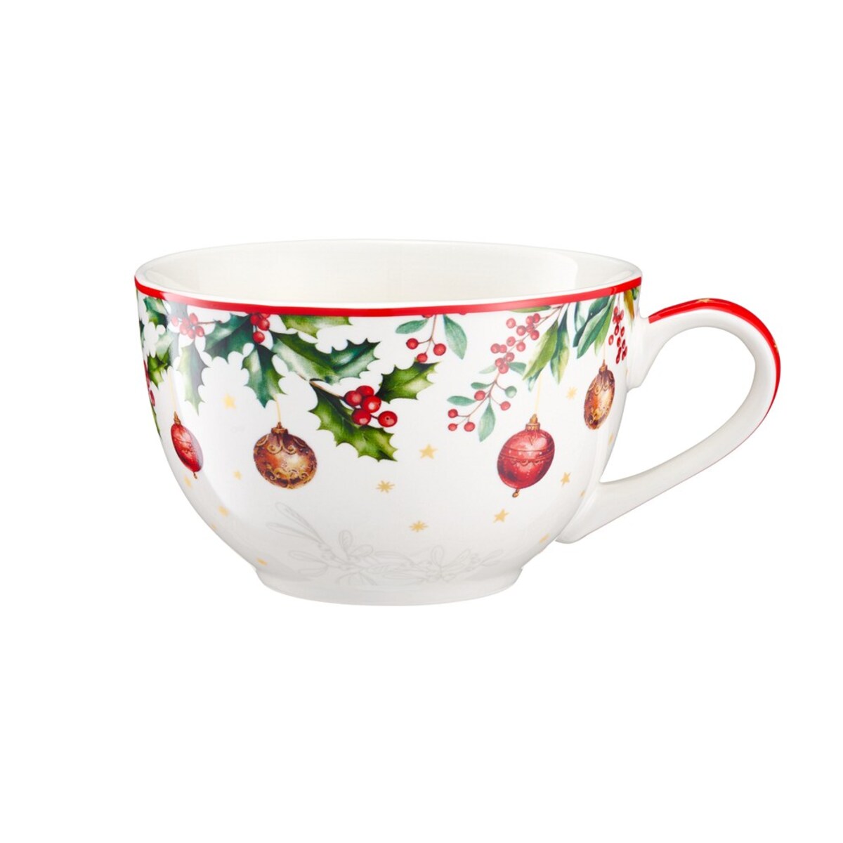 VILLA ITALIA Filiżanka świąteczna na prezent porcelanowa 260 ml LAPONIA
