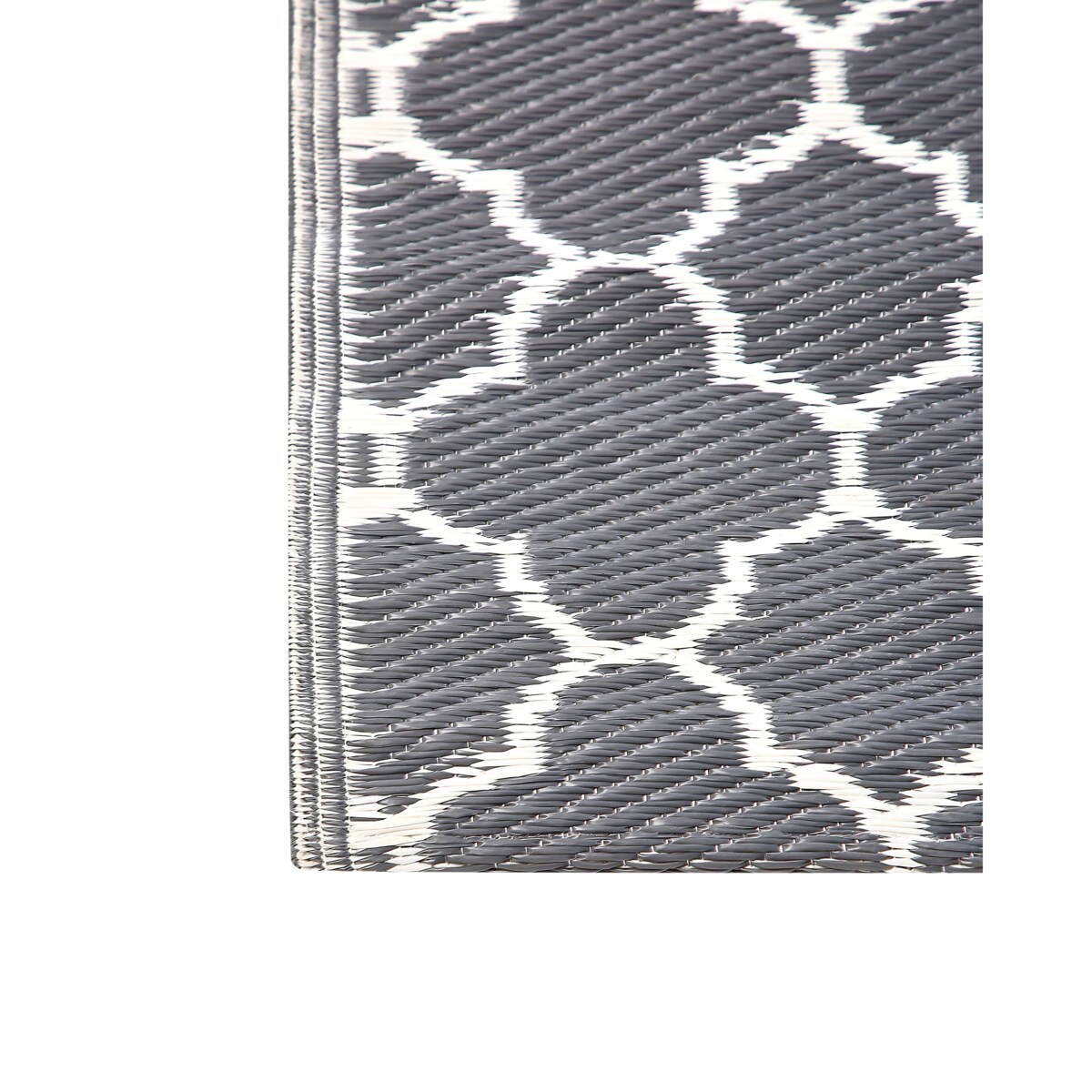 Dywan zewnętrzny 120 x 180 cm szary SURAT