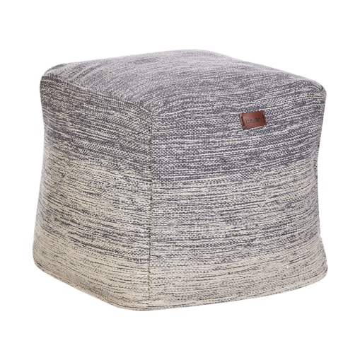 Puf 40 x 40 x 40 cm jasnoszary HIRRI