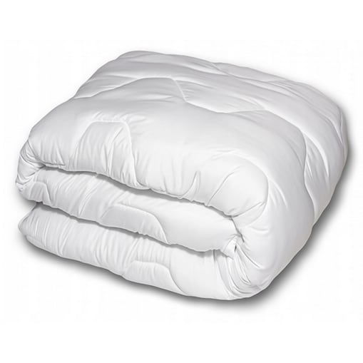 Kołdra Całoroczna 140X200 Cm Antyalergiczna Mikrofibra Włókno Silikonowe Pikowana