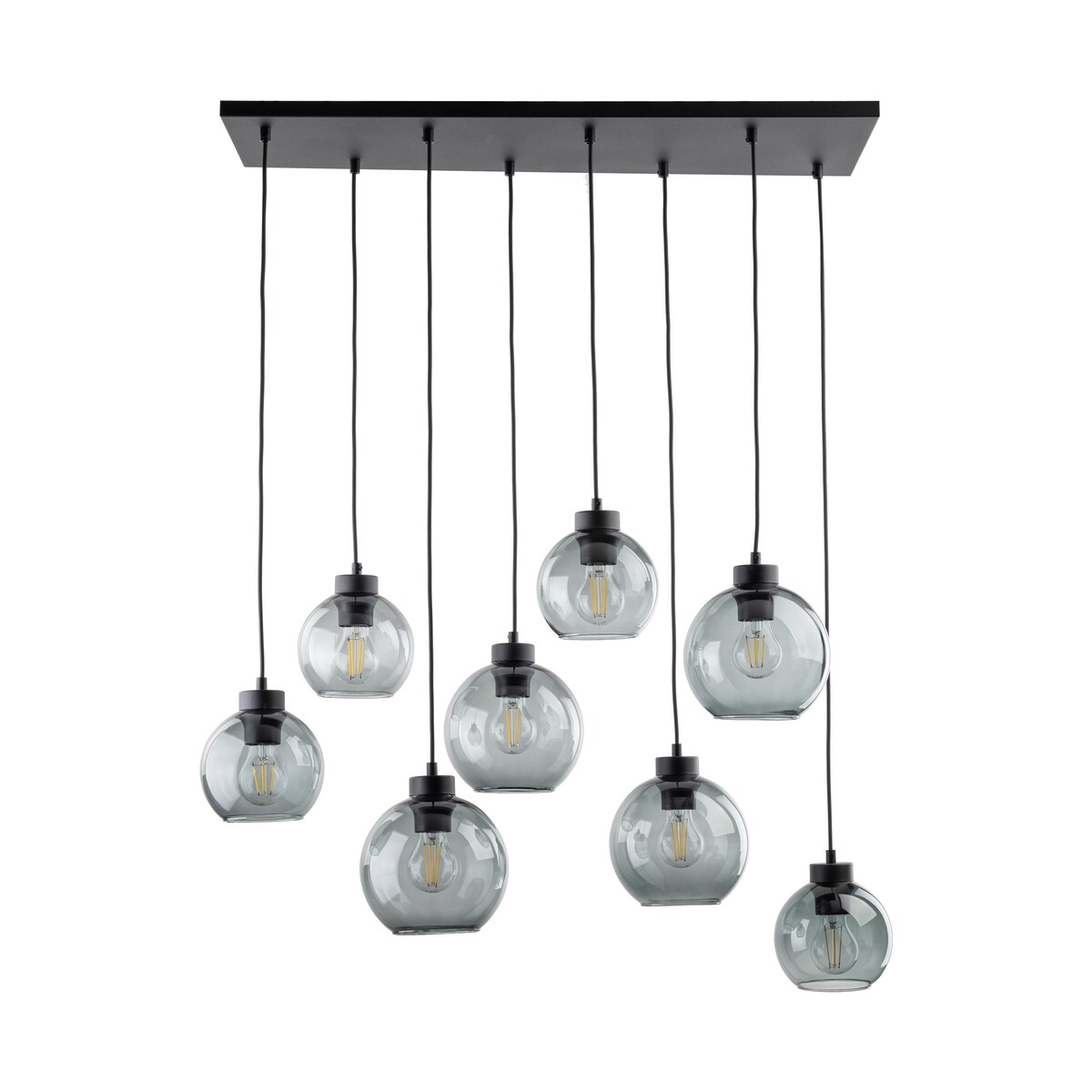 Industrialna wielopunktowa lampa wisząca Cubus 4113 TK Lighting czarna
