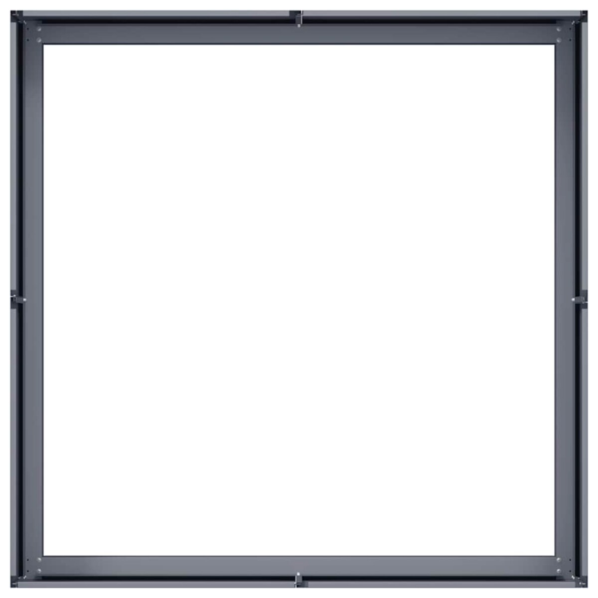 vidaXL Doniczka Antracyt 100x100x30 cm Stal