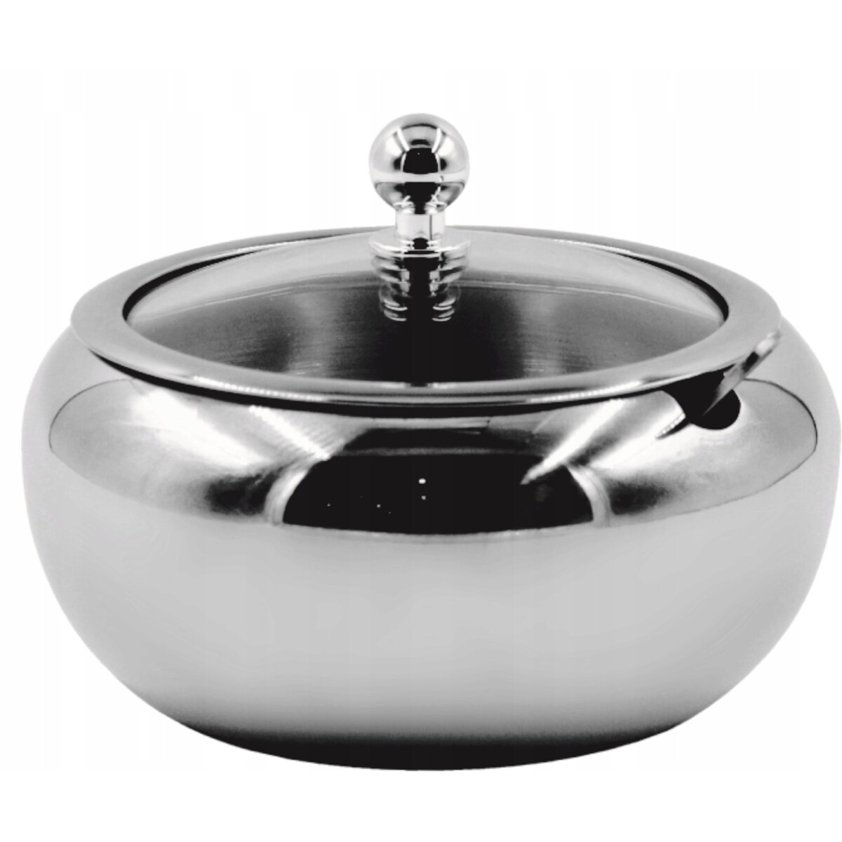 CUKIERNICA CUKIERNICZKA z pokrywką SREBRNA ravi