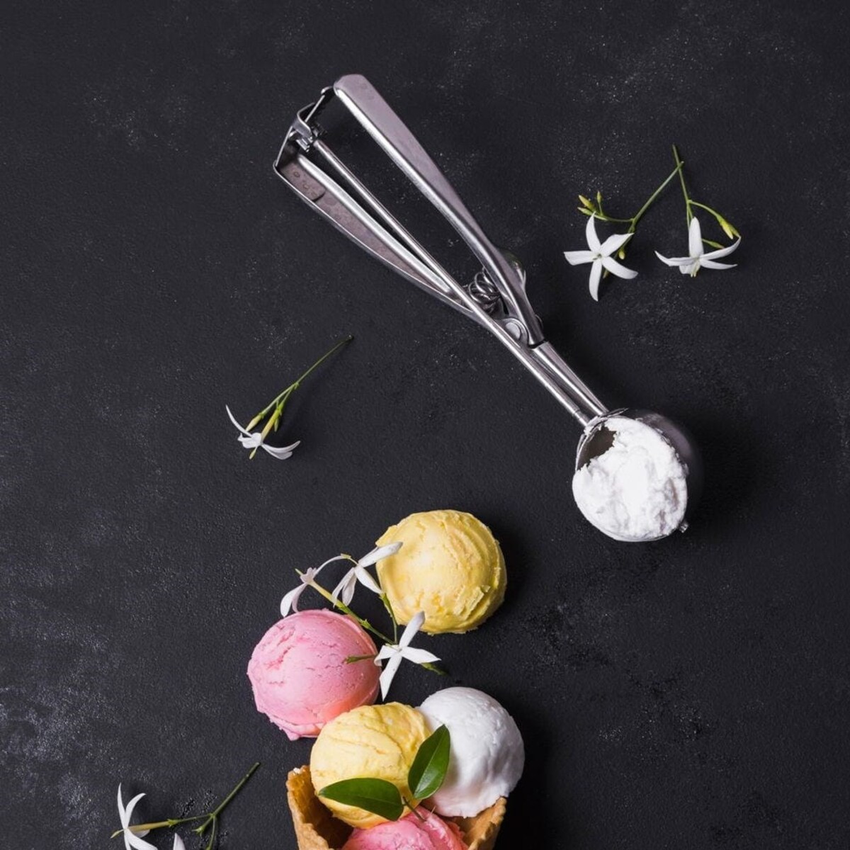 Gałkownica Stalowa Łyżka do Nabierania Porcjowania Lodów