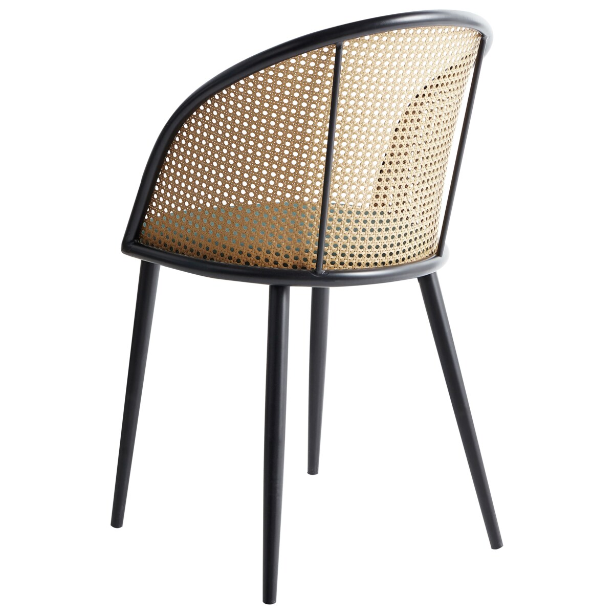 Zestaw 2 krzeseł do jadalni CORNELL Metal Zielony