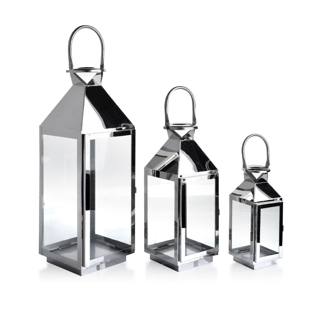 LORENZO SILVER KOMPLET 3 LATARNI