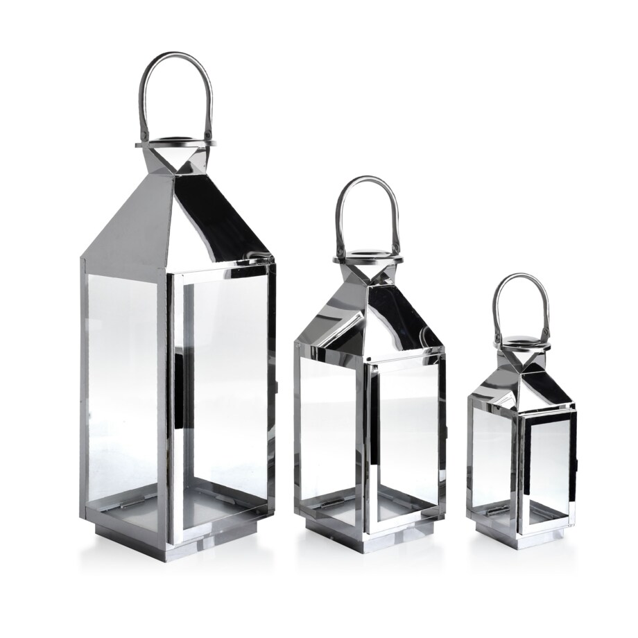 LORENZO SILVER KOMPLET 3 LATARNI