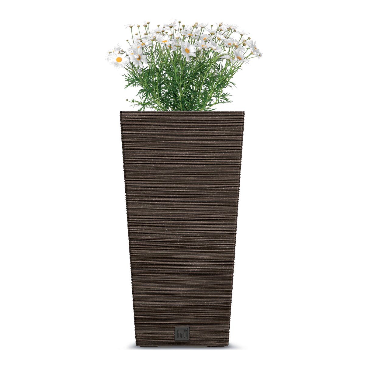Doniczka Donica Ogrodowa 24 Cm Na Taras Do Ogrodu Domu Eco Wood Wysoka