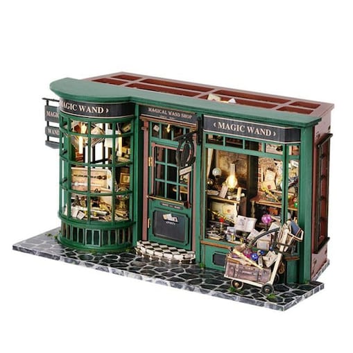 Miniaturowy domek - Różdżki wszystkich żywiołów