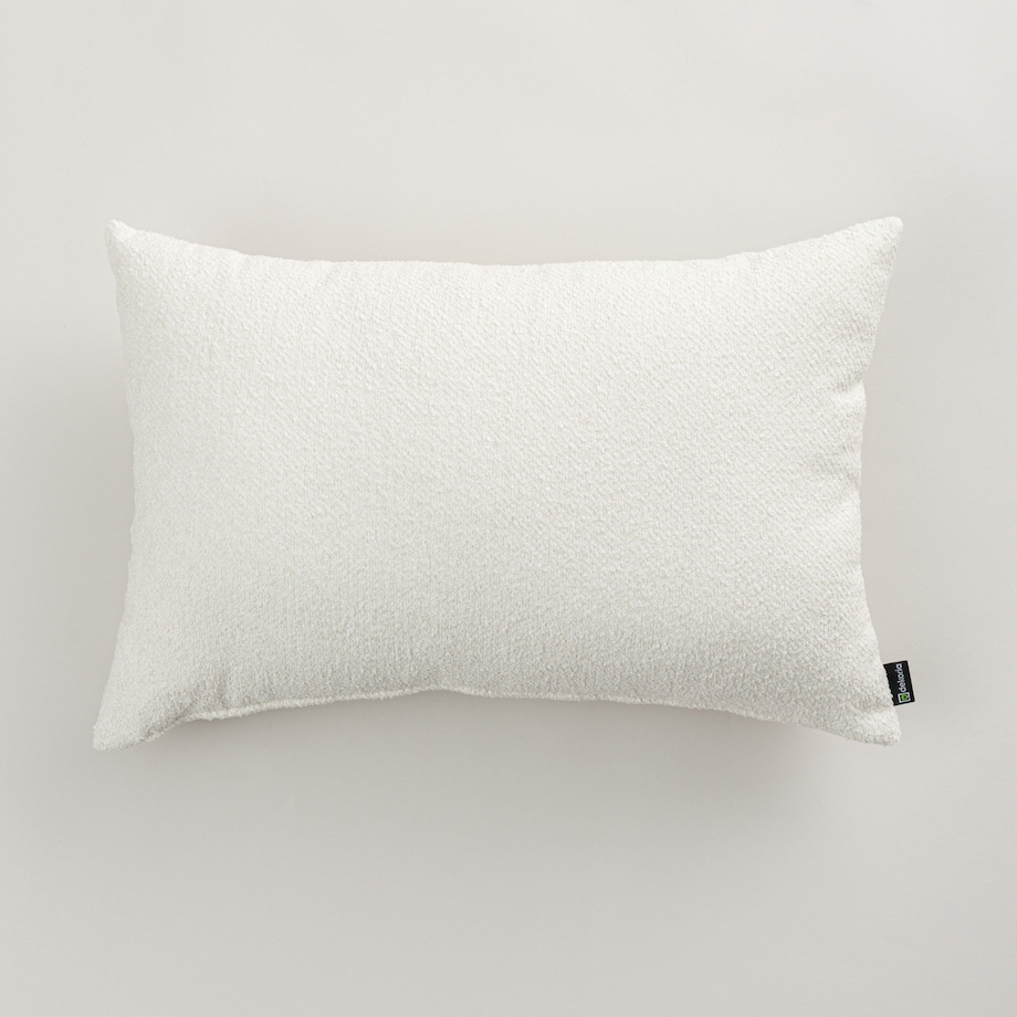 Poszewka Kinga na poduszkę prostokątną 60x40 biały