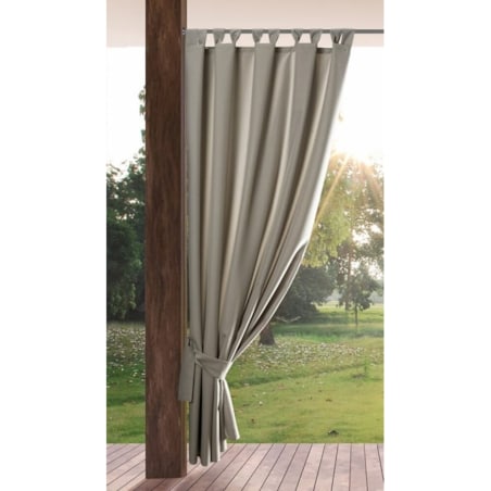 Zasłona Ogrodowa Tarasowa na Balkon Patio 155 x 200 Wodoodporna na Rzepy
