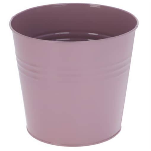 Cynkowa osłonka na doniczkę, 13 x 11 cm