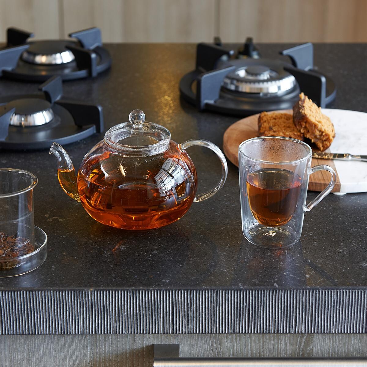 Dzbanek szklany z zaparzaczem Verona 1L / Bredemeijer