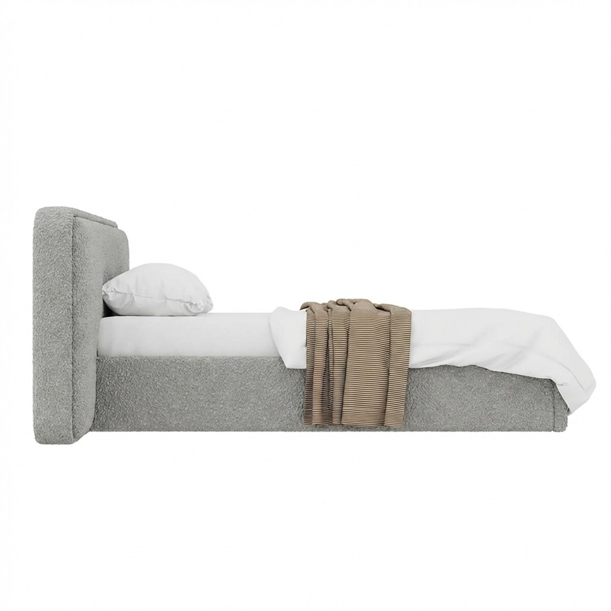 Łóżko Tapicerowane Grand 160X200 Stelaż Pojemnik Na Pościel Loop 17