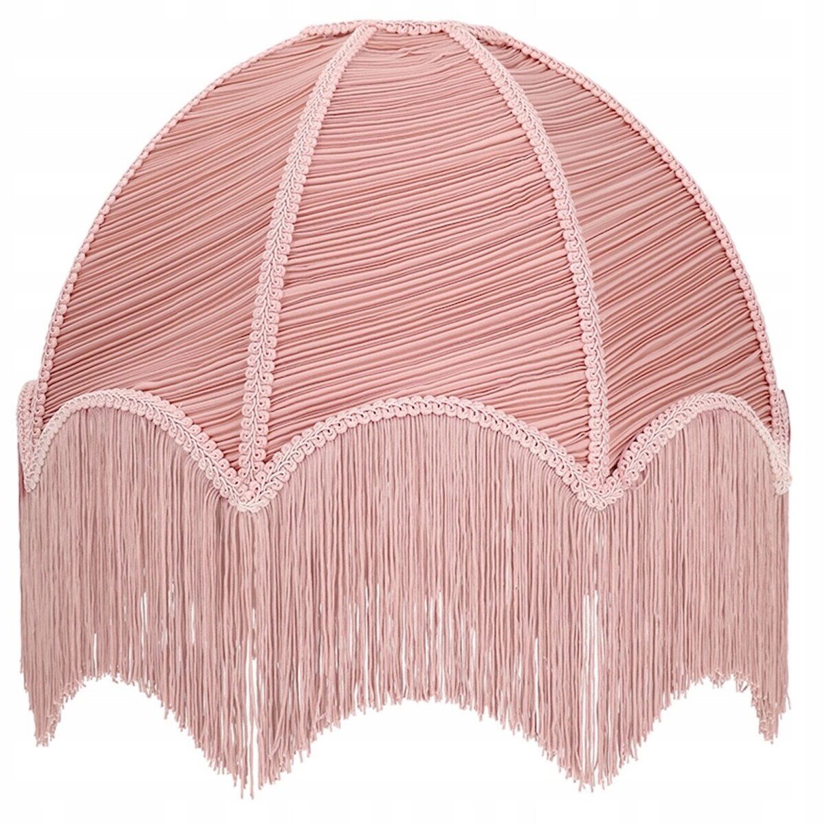 ABAŻUR NA ŻARÓWKĘ KLOSZ DUŻY 30cm E27 E14 DO LAMPY STOJĄCEJ WISZĄCEJ RÓŻOWY