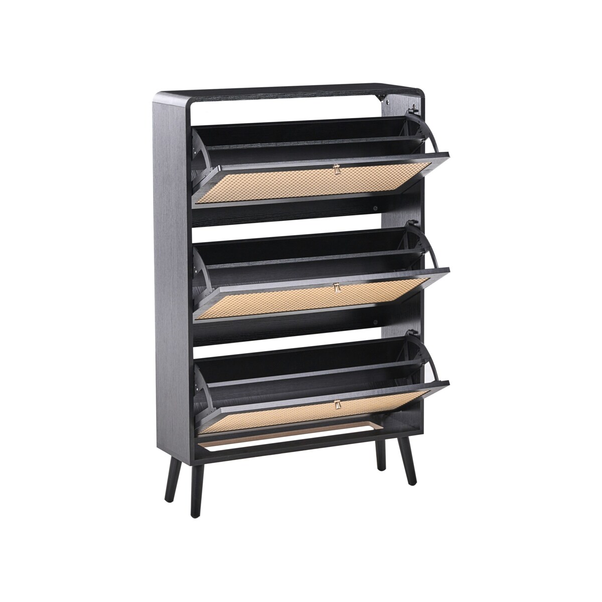 Szafka na buty MOURA Czarny