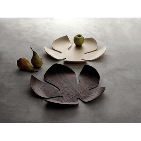 Taca z drewna orzecha Adamo, 40.5 x 41 cm, Legnoart