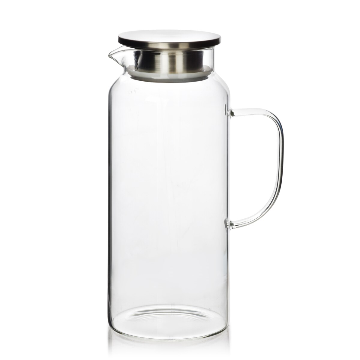 MODERN KITCHEN Dzbanek z pokrywką ze szkła borokrzemowego 1.9L 8x10.5x25.5cm