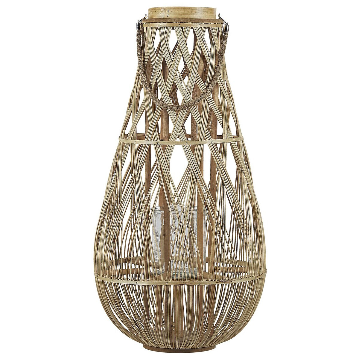 Lampion TONGA Bambus 77 cm Naturalny