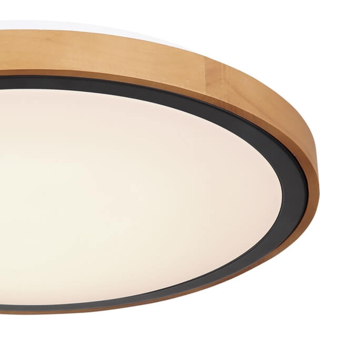 Lampa nasufitowa Bruno 41764-24 loftowa LED 24W drewniana