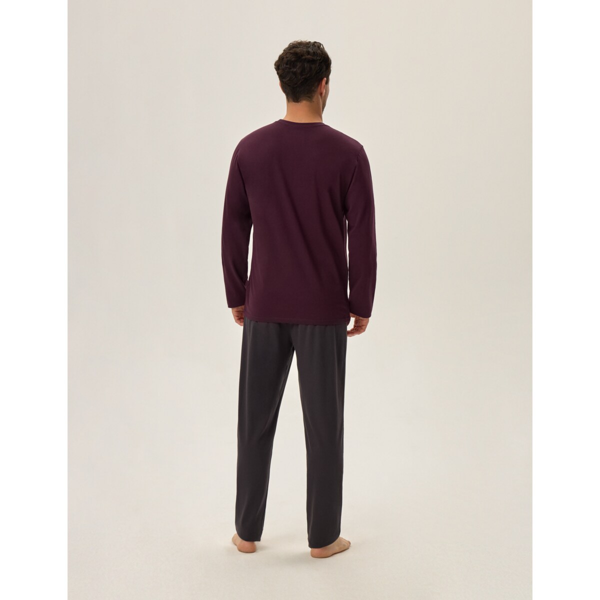 Piżama Hoax 41921-93X Fioletowa Fioletowy, L