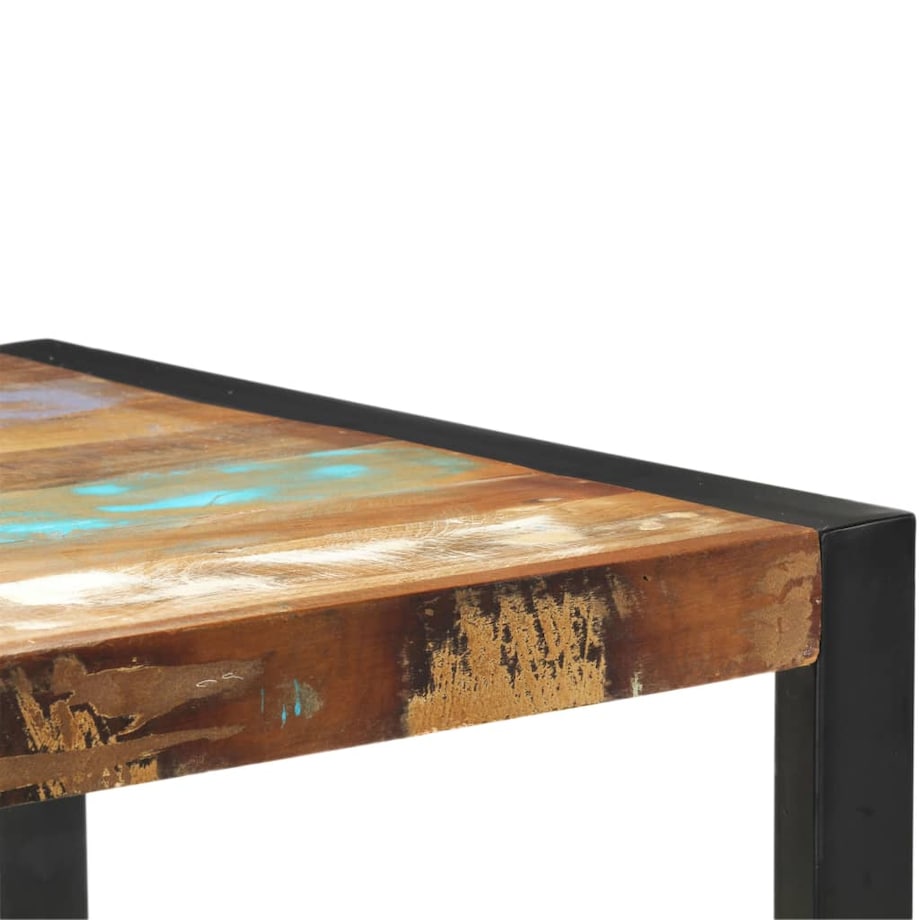 vidaXL Stolik typu konsola, 150 x 35 x 76 cm, lite drewno z odzysku