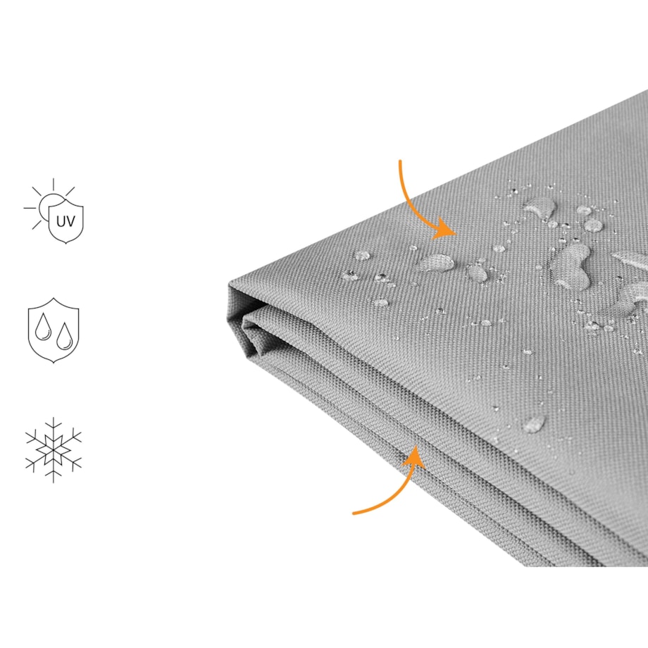 Pokrowiec ogrodowy na parasol 157 x 69 x 53 cm SIBILLA CHUVA