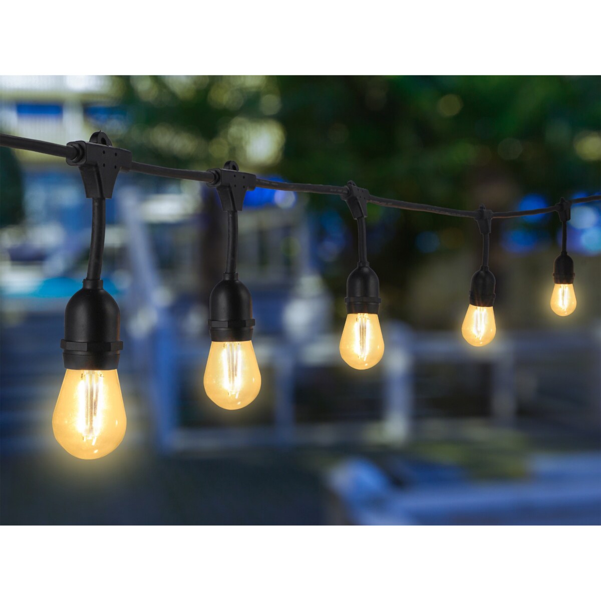 Girlanda świetlna ogrodowa LED do ogrodu 4 m